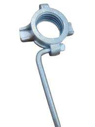 AMCO 40 x 60 mm E-Galvanized Cast In-line Scaffolding Coupler 10 kN_0