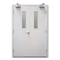 Seven Eleven Double Flap Operation Theatre Door 5 x 8 ft Stainless Steel_0