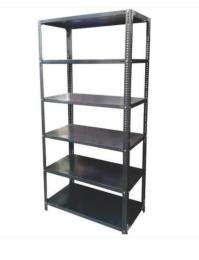 EXILON Mild Steel Angle Frame 6 Layers Industrial Racks 1800 mm 900 x 350 mm_0