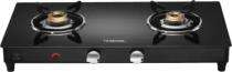 Hindware Armo PLUS GL BLK Black 2 Burners Glass Cooktop_0
