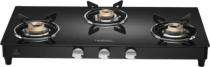Hindware Armo PLUS GLBLK Black 3 Burners Glass Cooktop_0