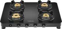 Hindware Arsenio Black 4 Burners Glass Cooktop_0
