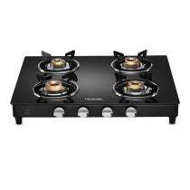 Hindware Arsenio Plus Black 4 Burners Glass Cooktop_0