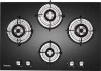 Hindware Amelia Plus 76 Black 4 Burners Glass Cooktop_0