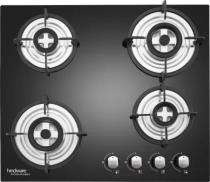 Hindware Sara Plus 60 Black 4 Burners Glass Cooktop_0