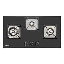 Hindware Rosia 76 Sleektop Hob Black 3 Burners Glass Cooktop_0