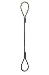 2 ft Thimble and Thimble Wire Rope Sling 100 kg_0