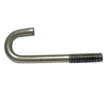M10 Mild Steel Foundation Bolts J Shape 10 mm_0