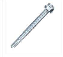 S S Fasteners Hex Head Cap Self Drilling Screw Mild Steel Zinc Plated_0
