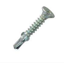 S S Fasteners Flat Head Self Drilling Screw Carbon Steel Zinc Plated_0