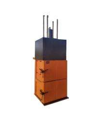 Zeal Upto 850 kg Vertical Baling Machine Plastic Waste Scrap 25 hp 15 ton_0