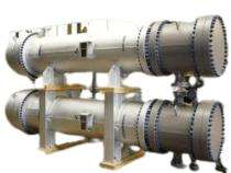 L R FABRICATIONS 320 L Shell and Tube Heat Exchanger 600 mm HE1 6000 mm_0