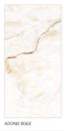 EXXARO Adonis Beige 600 x 1200 mm Beige High Glossy Flat Glaze Vitrified Tile_0