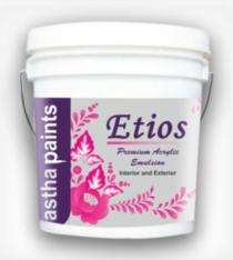 ASTHA White Etios Premium Acrylic Emulsion Paints 1 L_0