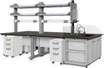 Divine Rectangle Laboratory Bench Grey_0