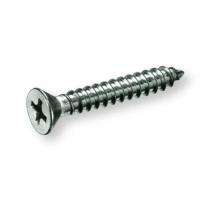 Neha Flat Head M5 16 mm Self Tapping Screws Mild Steel Polished_0