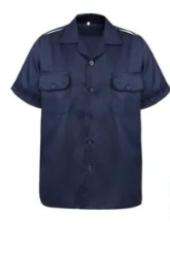 Amartex 350 gsm Cotton Industrial Male Half Sleeve Uniform Jacket_0