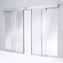 RACHANA GLASS Single Row Twin Rollers Frameless Glass Sliding System RGI001 Aluminium Alloy_0