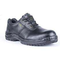 CG Leather Steel Toe Safety Shoes Black_0