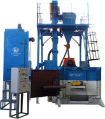 Orient 5 - 10 ton Swing Table Shot Blasting Machine SA2 4800 x 2200 x 4500 mm_0