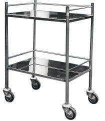 SATPUDA Instrument Trolley Stainless Steel 680 x 510 x 900 mm_0