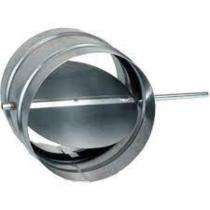 Industrial Dampers Butterfly Round 1 Blade steel 2 x 0.3 m_0
