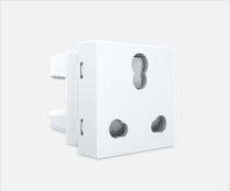Hager 6 - 10 A White 2 Pin Plug Electrical Sockets_0