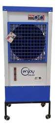 Pole Star Mild Steel Blue and White 40 L Domestic Air Cooler_0