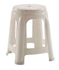 Stools Backless Plastic White_0