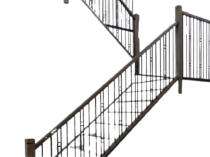 Metastar Infra Mild Steel Handrail Mill Finish 1400 x 950 mm_0