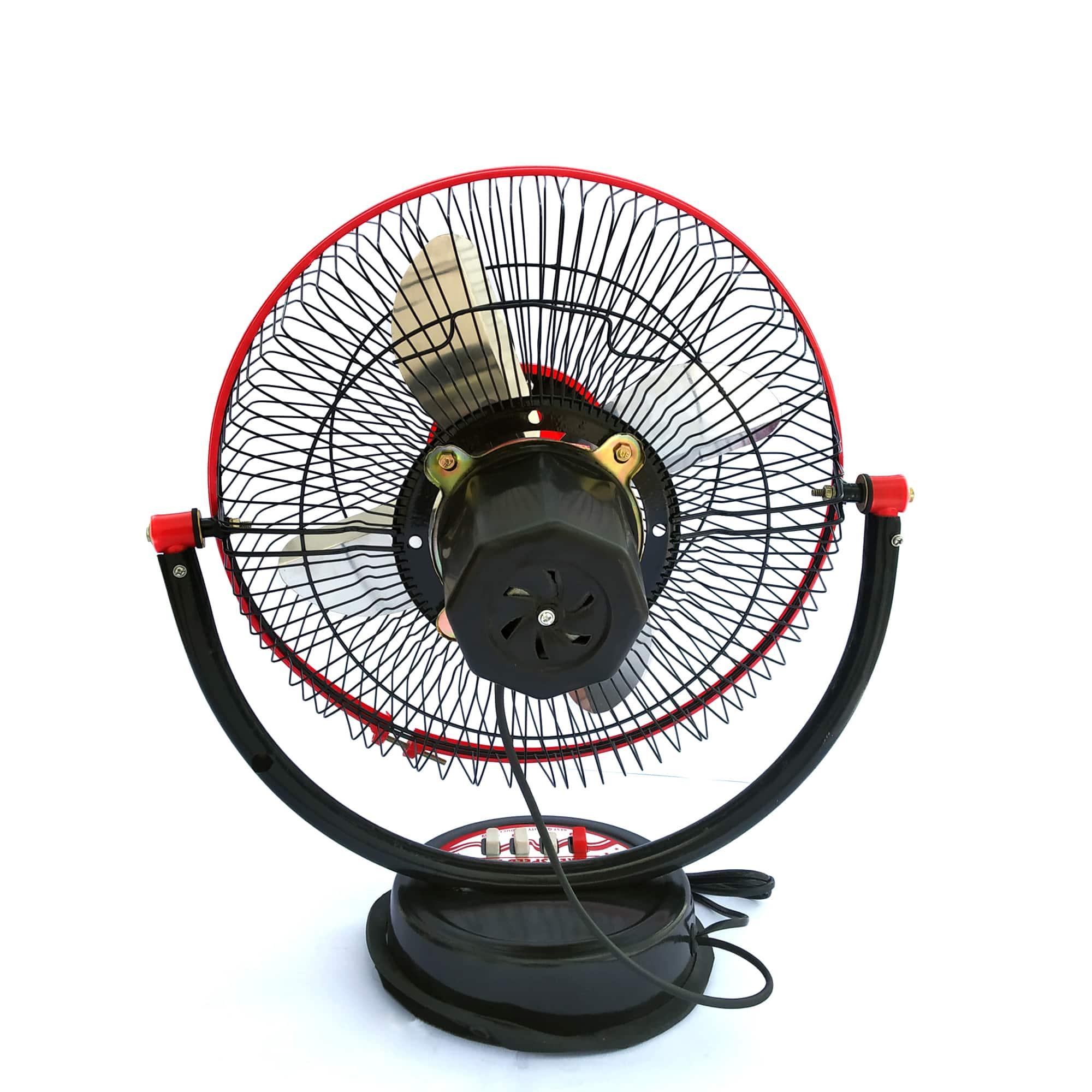 Champion 300 mm 4 Blades Black Table Fan_2