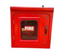 FRP Single Door Fire Hose Cabinet 450 x 600 x 250 mm 12 m_0