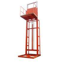 Dynamic Mild Steel 5 ft Hydraulic Goods Lift 1 ton_0
