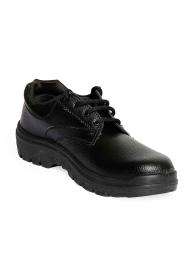 Canvas Steel Toe Safety Shoes Black_0