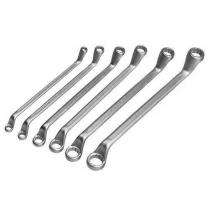 STANLEY 24 cm Double Ended Ring Hand Spanners 72-067 (6 x 7) - (32 x 36) mm_0