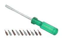 TAPARIA 0.1 - 5 mm Screwdriver Set 11 Piece Phillips, Square_0