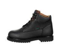 Leather Steel Toe Safety Shoes Black_0