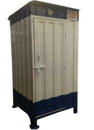 SHRI BALA JI Mild Steel 8 ft Portable Security Cabin_0