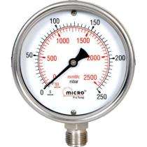 Pressure Gauge 200 psi 3/8 inch_0