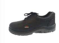 CG Leather Steel Toe Safety Shoes Black_0