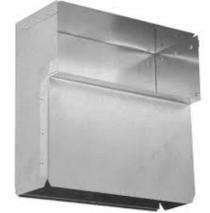 Pacific 150 x 25 cm Rectangular Duct Elbow Assembly RC3 3 - 4 ft_0