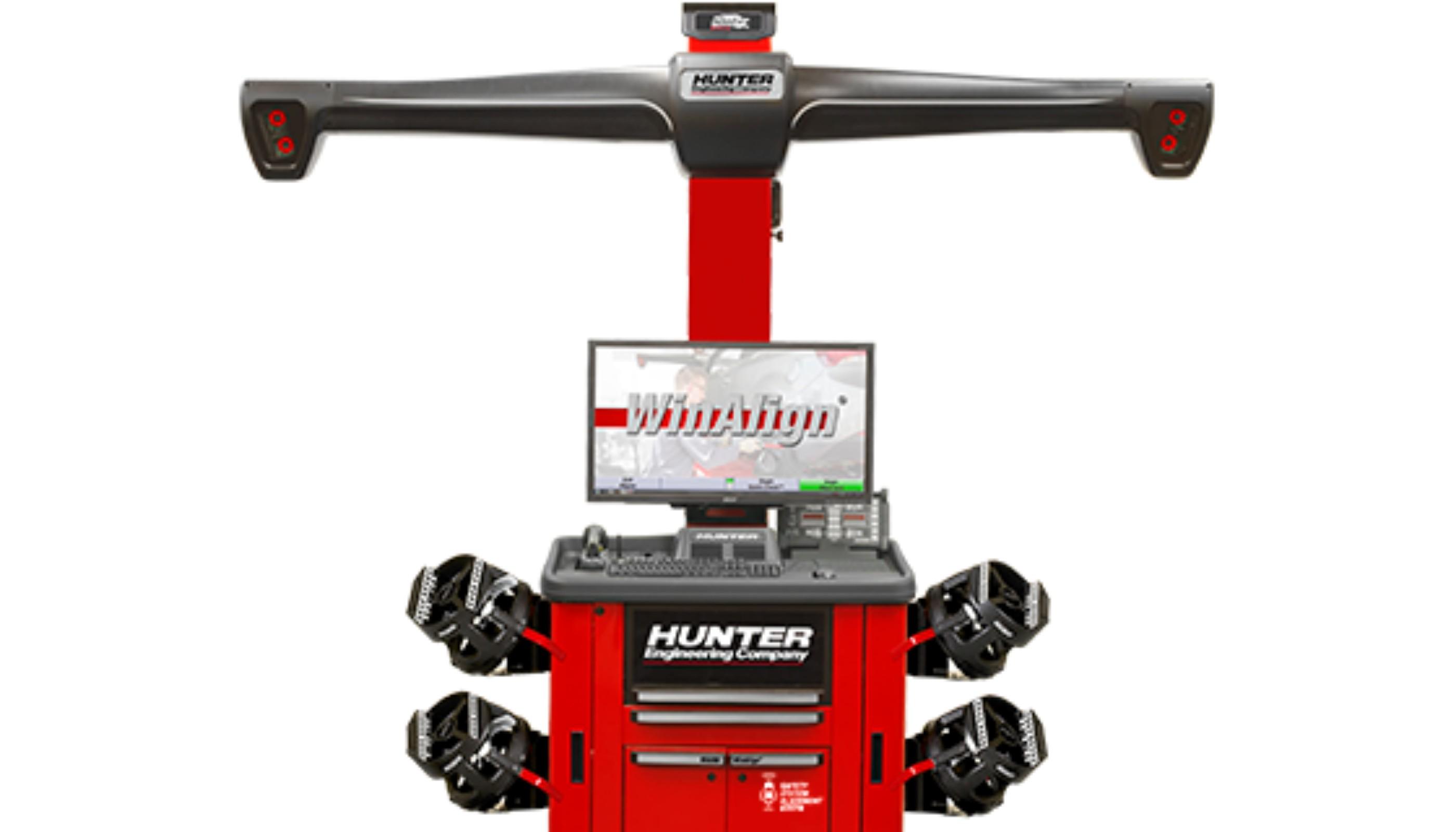 Wheel Alignment Machine 3D Car_0