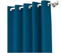 Curtains Window Faux Silk_0