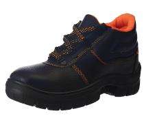 Leather Steel Toe Safety Shoes Black_0