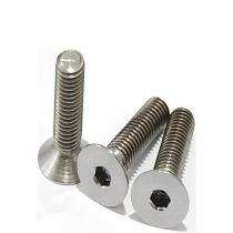M10 x 100 Countersunk Flat Hex Socket Head Screw 10.9 ISO 9001 Galvanized_0