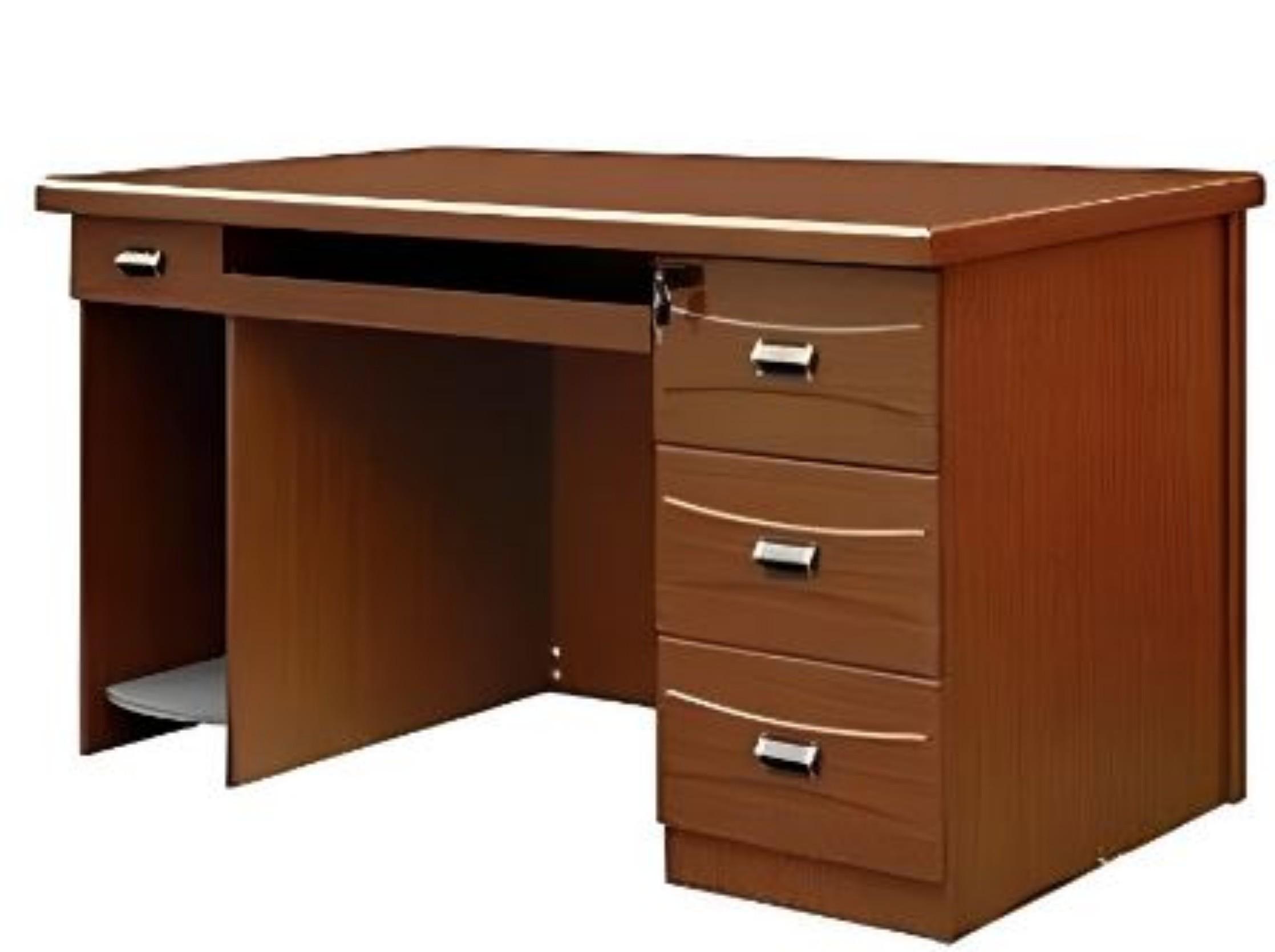 Computer Office Tables Brown Wooden_0