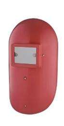 Hydraulic Equipment 83 x 108 mm Welding Hand Shield FWHS-RED Plastic 0.45 kg_0