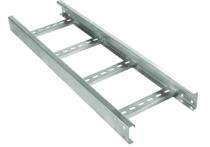 Galvanized Iron Powder Coated Ladder Cable Trays 100 mm 600 mm 0.6 - 8 mm_0