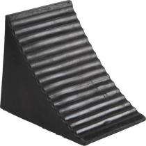 Nilkamal 460 mm Rubber Wheel Chock A002 Black_0