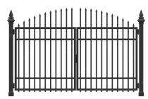 Indian Steel Manual Swing Gate 6 x 4 ft_0